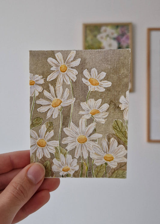 "Mini Aquarell 8" - Original Aquarell