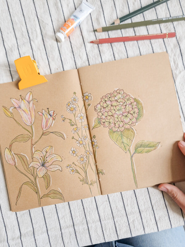 Floral Sketchbook Workshop