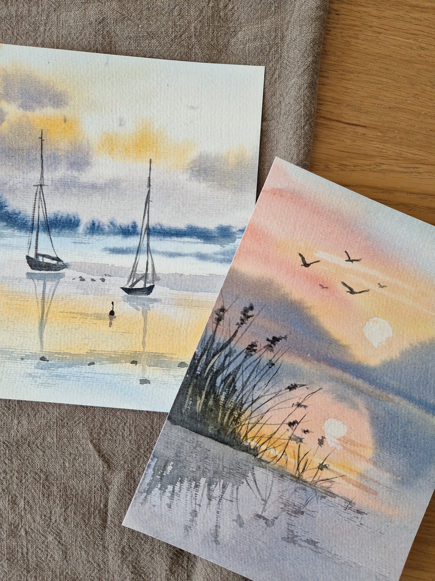 Aquarell Motiv-Workshops