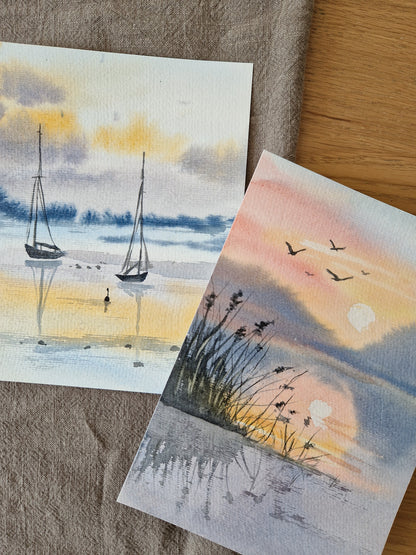Aquarell Motiv-Workshops